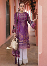 Gulaal Embroidered Lawn Unstitched 3 Piece Suit - 01